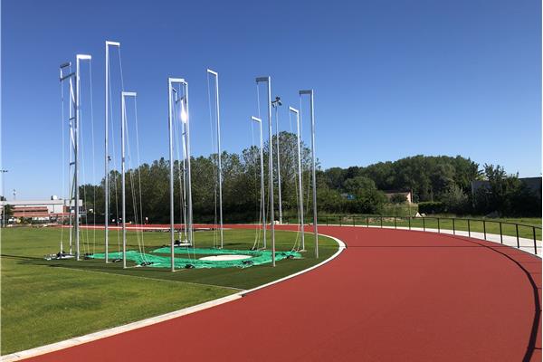Aménagement piste d'athlétisme synthétique - Sportinfrabouw NV