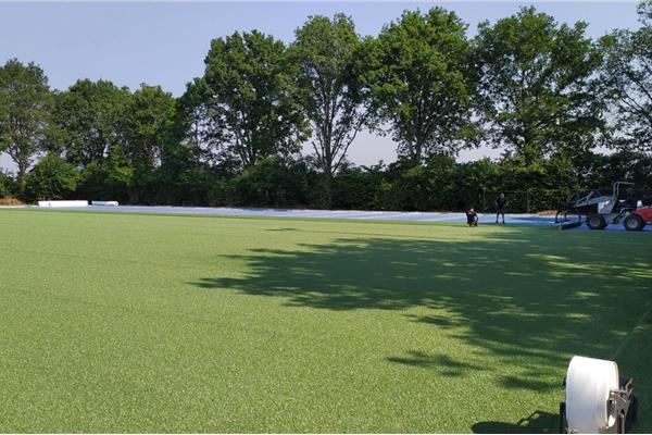 Aménagement terrain de football synthétique - Sportinfrabouw NV